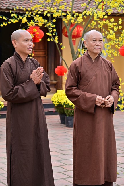 Preaching dharma at Co Am pagoda, Tu Phap pagoda, and Phuc Hai   pagoda in the tenth day of propagation trip in the Northern