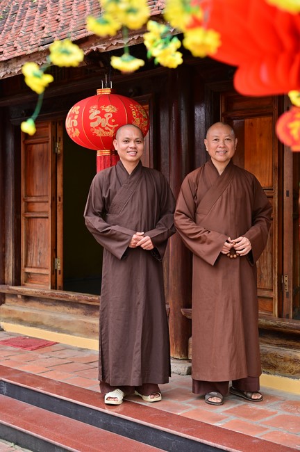 Preaching dharma at Co Am pagoda, Tu Phap pagoda, and Phuc Hai   pagoda in the tenth day of propagation trip in the Northern