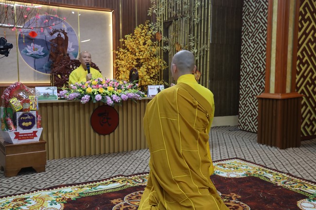 Preaching dharma at Co Am pagoda, Tu Phap pagoda, and Phuc Hai   pagoda in the tenth day of propagation trip in the Northern