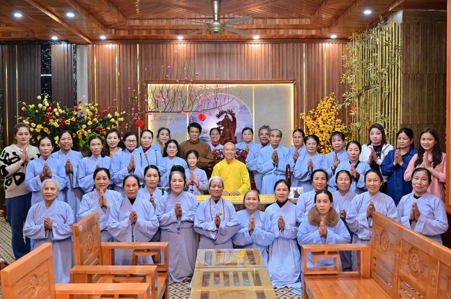 Preaching dharma at Co Am pagoda, Tu Phap pagoda, and Phuc Hai   pagoda in the tenth day of propagation trip in the Northern