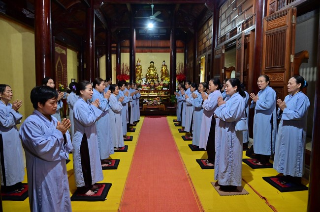 Ngày thứ mười hai, chuyến Phật sự miền Bắc, giảng pháp tại chùa Vạn Đại Phước – chùa Phúc Lạc