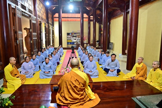 Ngày thứ mười hai, chuyến Phật sự miền Bắc, giảng pháp tại chùa Vạn Đại Phước – chùa Phúc Lạc