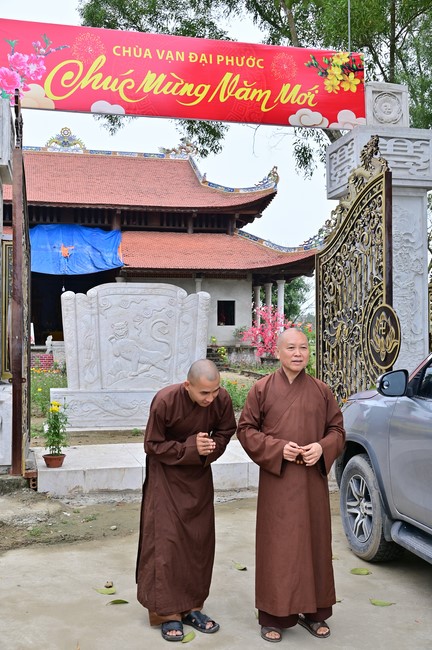 Ngày thứ mười hai, chuyến Phật sự miền Bắc, giảng pháp tại chùa Vạn Đại Phước – chùa Phúc Lạc