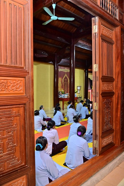 Ngày thứ mười hai, chuyến Phật sự miền Bắc, giảng pháp tại chùa Vạn Đại Phước – chùa Phúc Lạc