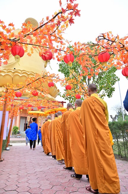 Ngày thứ mười hai, chuyến Phật sự miền Bắc, giảng pháp tại chùa Vạn Đại Phước – chùa Phúc Lạc