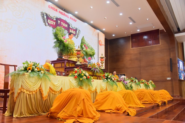 Lễ quy y Tam bảo – lần 1/2023