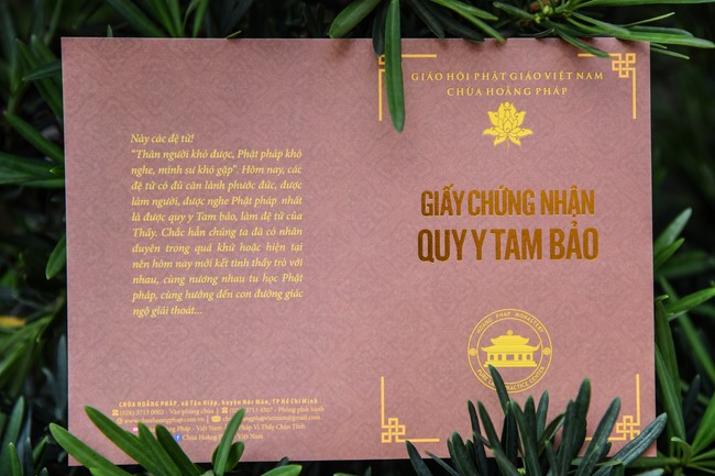 Lễ quy y Tam bảo – lần 1/2023