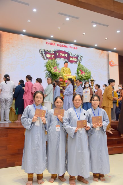 Lễ quy y Tam bảo – lần 1/2023