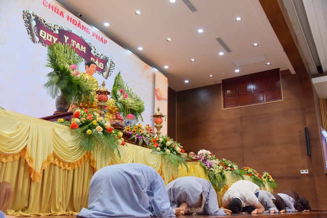 Lễ quy y Tam bảo – lần 1/2023