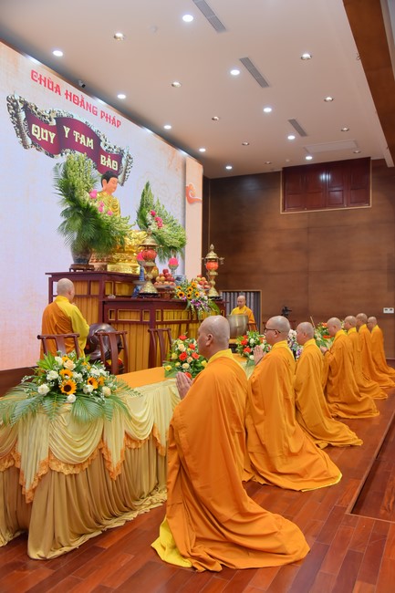 Lễ quy y Tam bảo – lần 1/2023