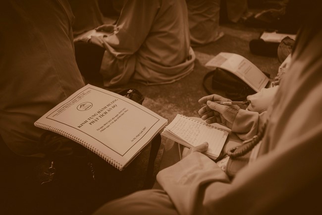 Chùa Hòa Phúc – Hà Nội: Khoá tu học “Về Miền Đất Phật”