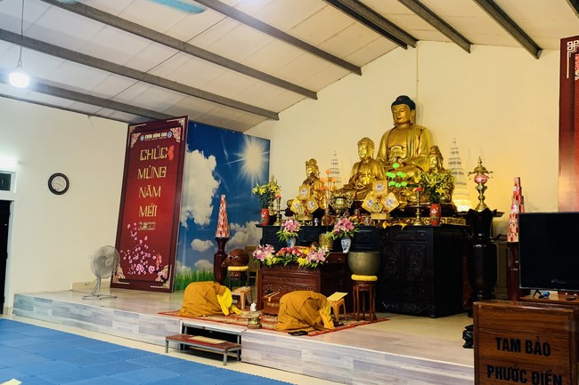 Repentant Ceremony on Feb. 30th, Year of the Cat at Dong Cao pagoda