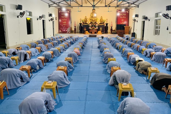 Repentant Ceremony on Feb. 30th, Year of the Cat at Dong Cao pagoda
