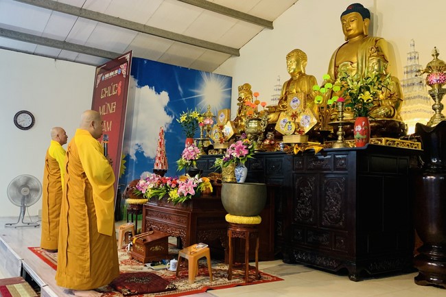 Repentant Ceremony on Feb. 30th, Year of the Cat at Dong Cao pagoda
