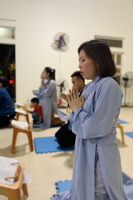 Repentant Ceremony on Feb. 30th, Year of the Cat at Dong Cao pagoda