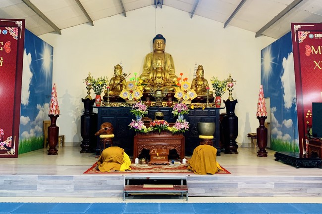Repentant Ceremony on Feb. 30th, Year of the Cat at Dong Cao pagoda