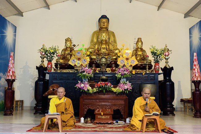 Repentant Ceremony on Feb. 30th, Year of the Cat at Dong Cao pagoda