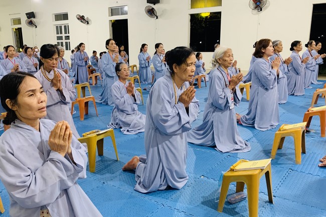Repentant Ceremony on Feb. 30th, Year of the Cat at Dong Cao pagoda