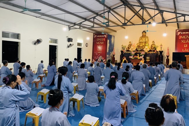 Repentant Ceremony on Feb. 30th, Year of the Cat at Dong Cao pagoda