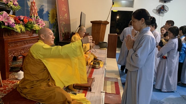 Repentant Ceremony on Feb. 30th, Year of the Cat at Dong Cao pagoda