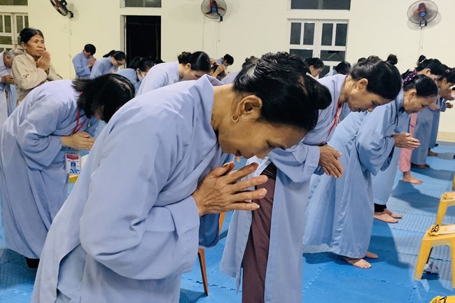 Repentant Ceremony on Feb. 30th, Year of the Cat at Dong Cao pagoda