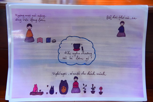 Second day of Retreat Establishing communication in the family - Solving knots, reconnecting deep love of Plum Village.