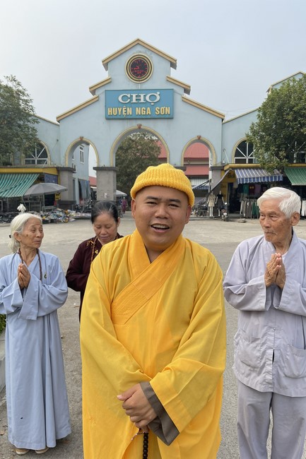 Chùa Đống Cao – Thanh Hóa: Khóa tu một ngày và thiện sự nhân ngày đầu tháng