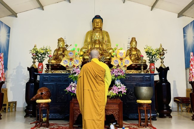 Chùa Đống Cao – Thanh Hóa: Khóa tu một ngày và thiện sự nhân ngày đầu tháng