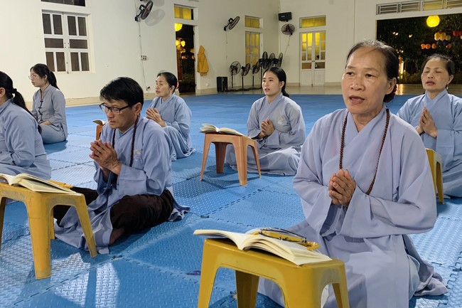 Chùa Đống Cao – Thanh Hóa: Khóa tu một ngày và thiện sự nhân ngày đầu tháng