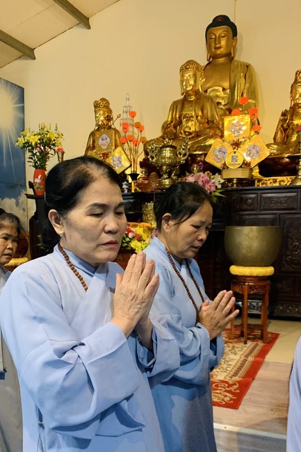 Chùa Đống Cao – Thanh Hóa: Khóa tu một ngày và thiện sự nhân ngày đầu tháng