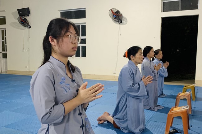 Chùa Đống Cao – Thanh Hóa: Khóa tu một ngày và thiện sự nhân ngày đầu tháng