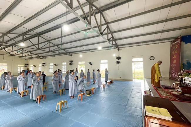 Chùa Đống Cao – Thanh Hóa: Khóa tu một ngày và thiện sự nhân ngày đầu tháng