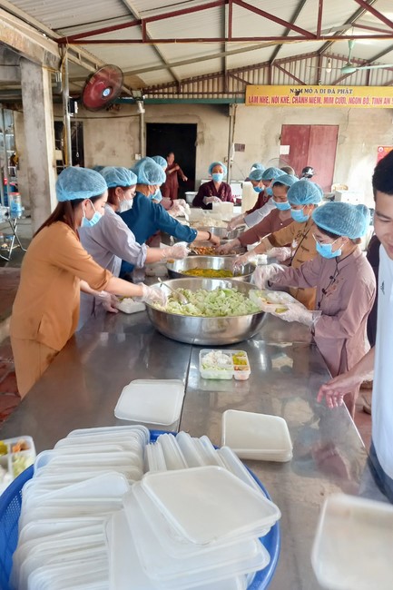 Chùa Đống Cao – Thanh Hóa: Khóa tu một ngày và thiện sự nhân ngày đầu tháng