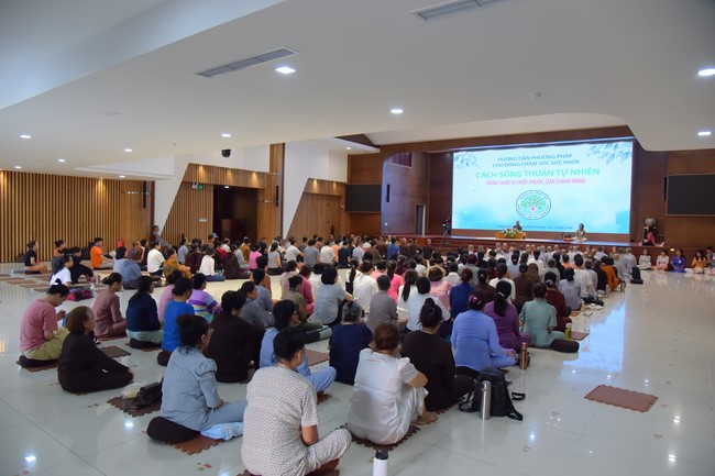 Chương trình cộng đồng Thanh lọc thân tâm hướng dẫn chăm sóc sức khỏe chủ động - Thuận tự nhiên