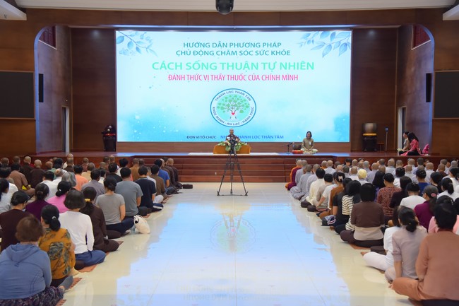 Chương trình cộng đồng Thanh lọc thân tâm hướng dẫn chăm sóc sức khỏe chủ động - Thuận tự nhiên