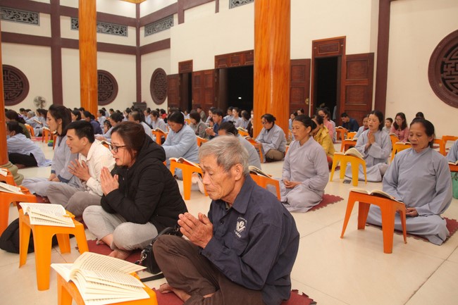 Repentance ceremony on Feb. 14th, Year of the Cat at Giai Lam Temple – Ha Tinh