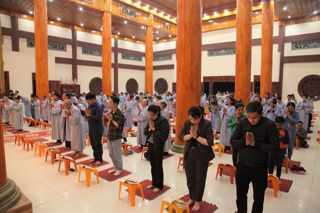 Repentance ceremony on Feb. 14th, Year of the Cat at Giai Lam Temple – Ha Tinh