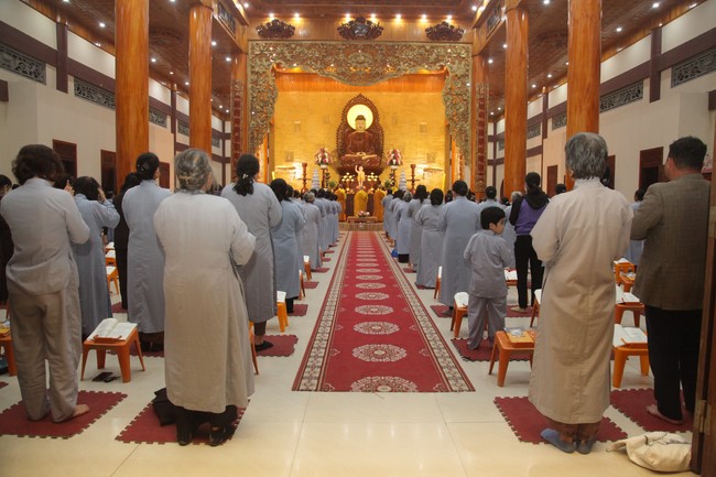 Repentance ceremony on Feb. 14th, Year of the Cat at Giai Lam Temple – Ha Tinh
