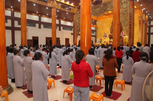 Repentance ceremony on Feb. 14th, Year of the Cat at Giai Lam Temple – Ha Tinh