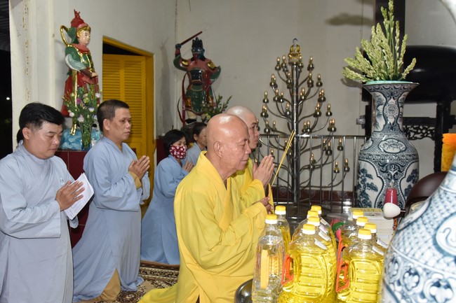 Cúng dường Tam bảo chùa Kim Sơn - Ô Môn, Cần Thơ