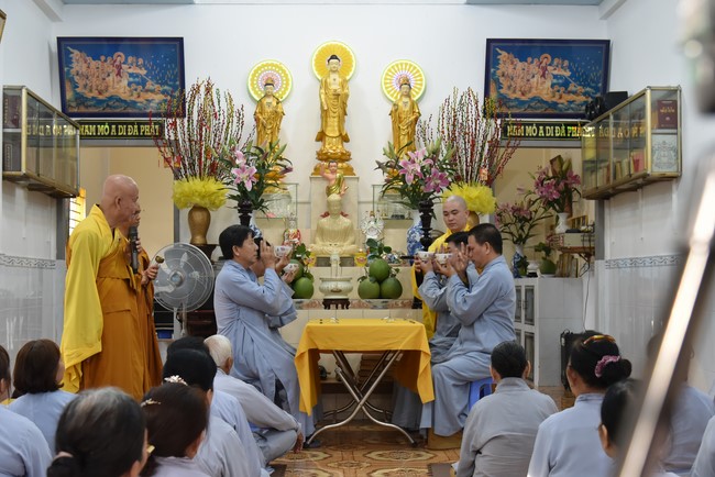 Đạo tràng Minh Chất, Cần Thơ: Tu niệm Phật một ngày - Lần 01