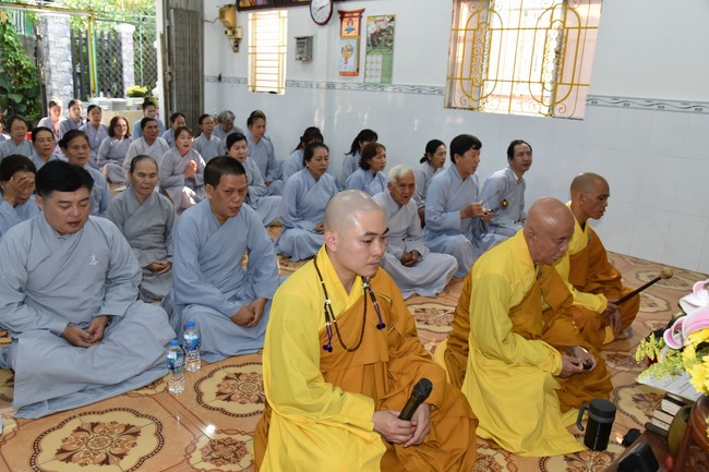 Đạo tràng Minh Chất, Cần Thơ: Tu niệm Phật một ngày - Lần 01