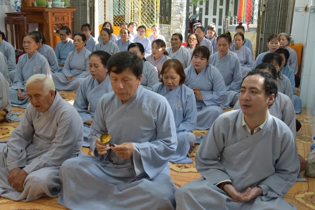 Đạo tràng Minh Chất, Cần Thơ: Tu niệm Phật một ngày - Lần 01