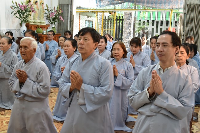 Đạo tràng Minh Chất, Cần Thơ: Tu niệm Phật một ngày - Lần 01