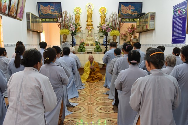 Đạo tràng Minh Chất, Cần Thơ: Tu niệm Phật một ngày - Lần 01