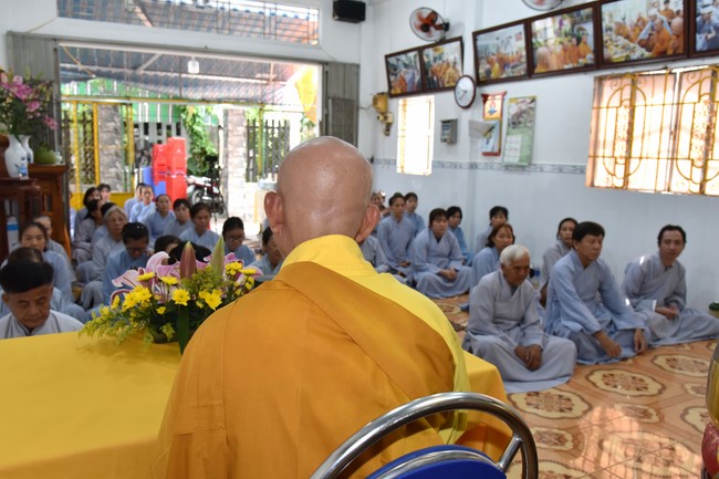 Đạo tràng Minh Chất, Cần Thơ: Tu niệm Phật một ngày - Lần 01