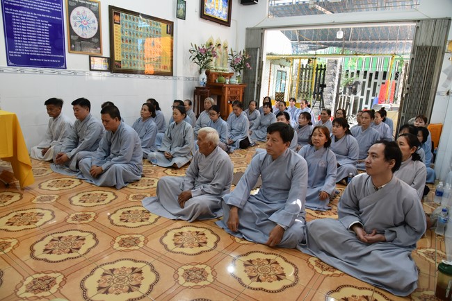 Đạo tràng Minh Chất, Cần Thơ: Tu niệm Phật một ngày - Lần 01