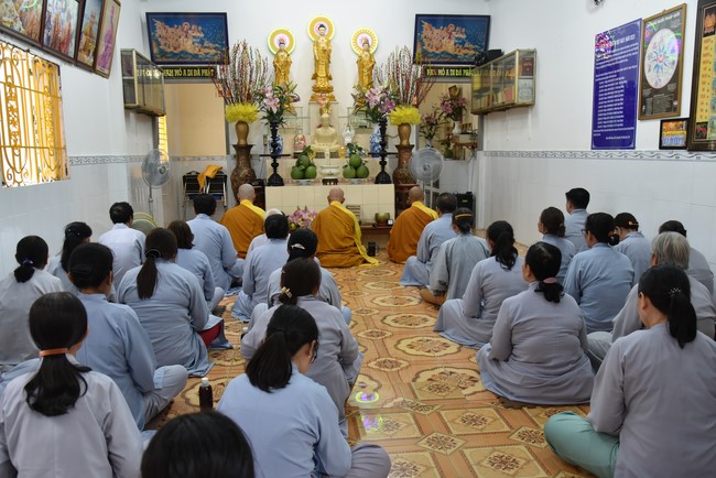 Đạo tràng Minh Chất, Cần Thơ: Tu niệm Phật một ngày - Lần 01