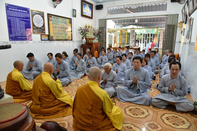 Đạo tràng Minh Chất, Cần Thơ: Tu niệm Phật một ngày - Lần 01