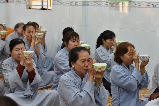 Đạo tràng Minh Chất, Cần Thơ: Tu niệm Phật một ngày - Lần 01